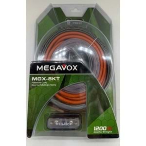 MEGAVOX MGX-8KT ANFİ SET KABLO