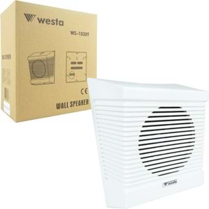 WESTA WS-1030T 13 CM 70-100V 3W-6W TRAFOLU SÜTUN HOPARLÖR