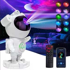 ROSE SP-608 ASTRONOT UZAKTAN KUMANDALI 8 FARKLI RAHATLATICI MÜZİK 15TEN FAZLA EFEKTLİ PROJEKTÖR AYDINLATMA BLUETOOTH HOPARLÖR