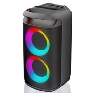 ROSE SP-413 TAŞINABİLİR PARTY BOX RGB LED USB MİCRO SD AUX BLUETOOTH HOPARLÖR JBK-4205