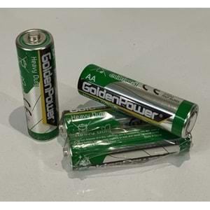 GOLDEN POWER BÜYÜK KALEM PİL AA (60LI PAKET)