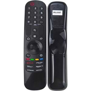 LG LCD KUMANDA SESSİZ NETFLİX PRİME VİDEO DİSNEY+ RAKUTEN TV LG CHANNELS MOVİES IRL0307