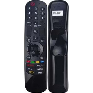 LG LCD KUMANDA IRL0304 NETFLİX PRİME VİDEO DİSNEY+ TOD ALEXA TUŞLU