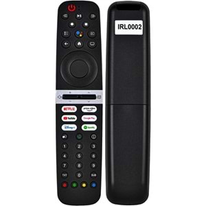 LCD KUMANDA ARÇELİK BEKO GRUNDİG SESSİZ IRL0002 NETFLİX PRİME VİDEO YOUTUBE GOOGLE PLAY DİSNEY+ SPOTİFY