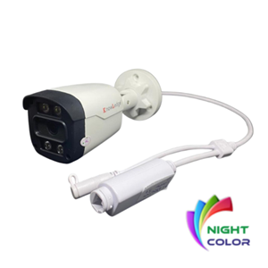 KNOWLEDGE KL-6504W4 4MP 3.6MM DS SESLİ POELİ WARMLED BULLET IP KAMERA