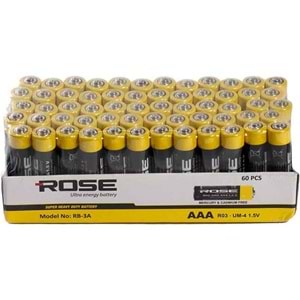 TEKLİ ROSE KÜÇÜK KUMANDA PİLİ AAA KUMANDA PİLİ