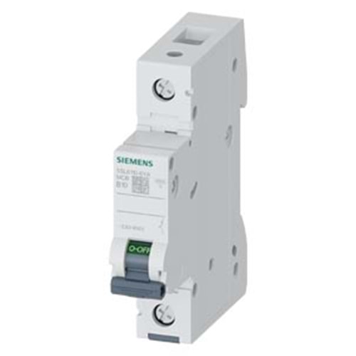 SİEMENS 5SL6110-6YA B10 10A 1P 230/400V 6KA TEKLİ SİGORTA
