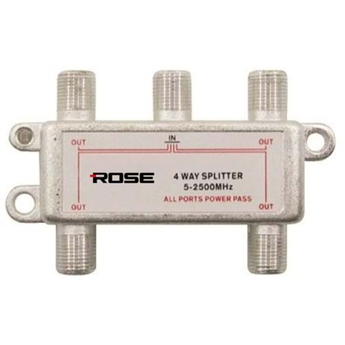 ROSE 1/4 SPLITTER 2500MHZ DZ-14