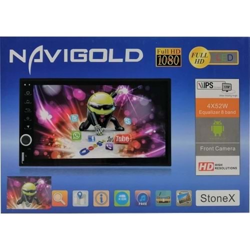 NAVİGOLD DS-718 2G+16G ANDROİD DOUBLE TEYP