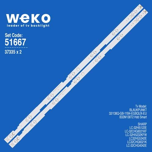 BM-175 (2X7LED) SHARP 32