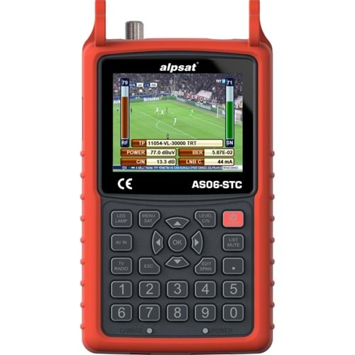 ALPSAT AS06-STC AHD SATFİNDER 6 UYDU AYAR CIHAZI