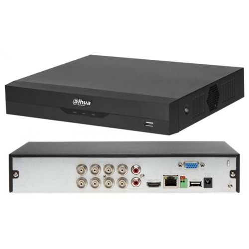 DAHUA XVR5108HS-I3 8 KANAL H265+ 5MP PENTA-BRİD 1080P HDCVI AHD IP AKILLI XVR DVR KAYIT CİHAZI