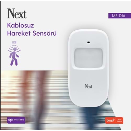NEXT MS-D1A KABLOSUZ ALARM - HAREKET SENSÖRÜ PIR