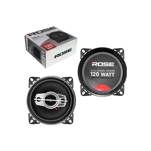 ROSE RS-101 10CM TWEETERLİ 120 WATT TEK HOPARLÖR