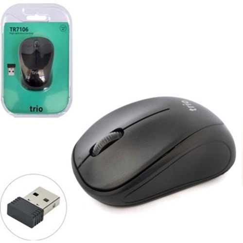 TRİO TR1910 TR7106 1600DPI KABLOSUZ 2.4GHZ MOUSE