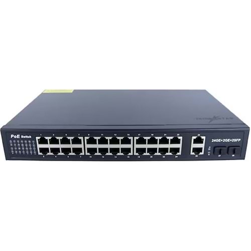 İRONSTAR 2420GB 24+2 10/100/1000 GİGABİT POE SWITCH