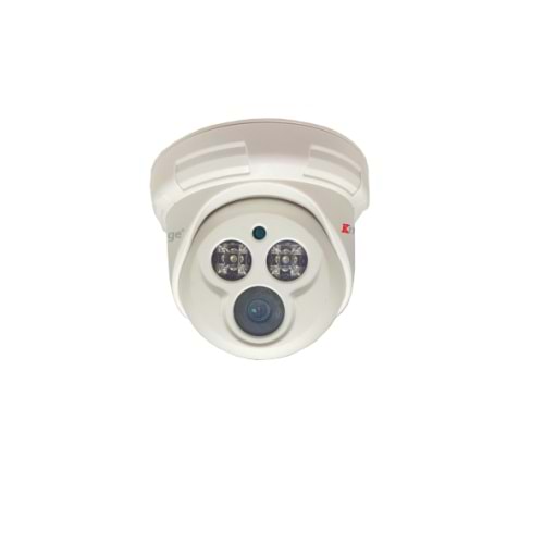 KNOWLEDGE KL D222M2EX 2MPSC 3.6 P DS 2MP 3.6MM GECE GÖRÜŞLÜ SESLİ İP DOME KAMERA
