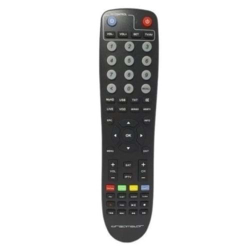 KUMANDA SH1300-A DREAMSTAR MASTER PLUS IPTV ORJİNAL UYDU KUMANDASI