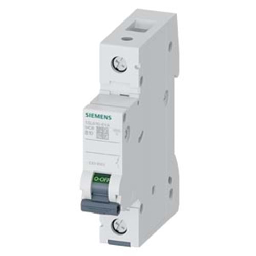 SİEMENS 5SL6 120-7 C20 20A 1P 230/400V 6KA TEKLİ SİGORTA