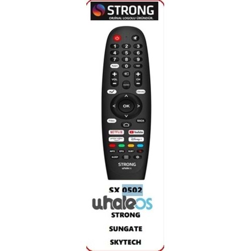 LCD KUMANDA STRONG WHALEOS SUNGATE SKYTECH SX0502