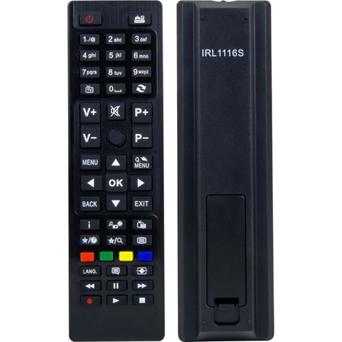 LCD KUMANDA IRL1116S VESTEL REGAL Hİ-LEVEL TELEFUNKEN