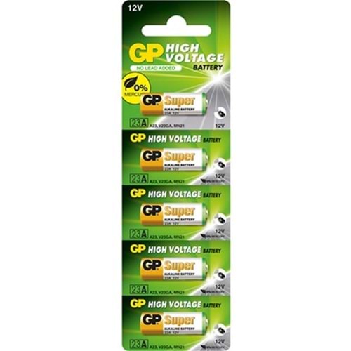 TEKLİ GP 23AE 12 V PİL C-1102A 5Lİ PAKET