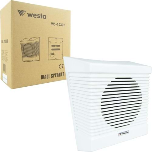 WESTA WS-1030T 13 CM 70-100V 3W-6W TRAFOLU SÜTUN HOPARLÖR