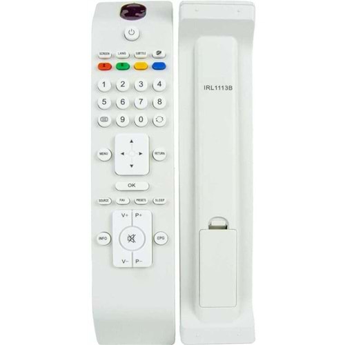 LCD KUMANDA VESTEL EĞRİ IRL1113B ESTEL PERFORMANCE NEXON SERİLERİNE UYUMLU - REGAL - SEG - SHARP UYDULU LCD-LED TV