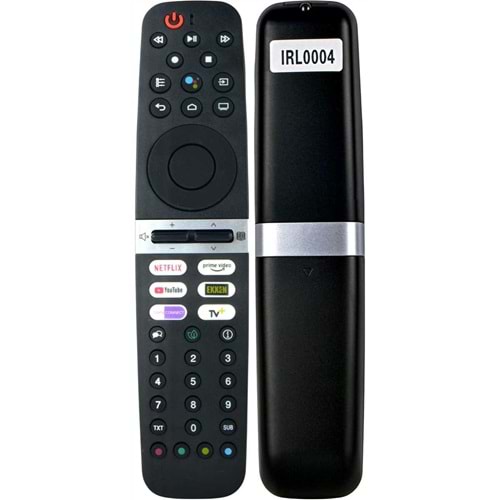 LCD KUMANDA ARÇELİK BEKO GRUNDİG SESSİZ IRL0004 NETFLİX PRİME VİDEO YOUTUBE EXXEN BEİNCONNECT TV+