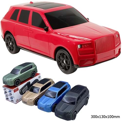 ROSE SP-609 SUV ARABA GÖRÜNÜMLÜ SOLAR GÜNEŞ ENERJİLİ USB MİCRO SD TAŞINABİLİR BLUETOOTH HOPARLÖR J-İPOK P368