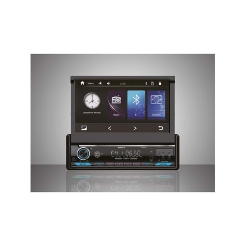 FOR-X X-9040 V3 4X60W PARK KAMERALI İNDASH EKRANLI BLUETOOTH CARPLAY TEYP