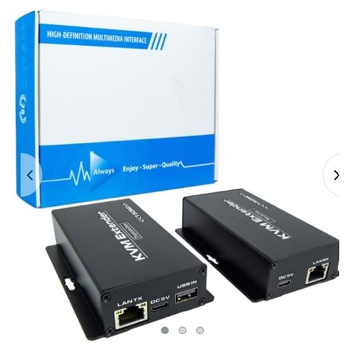 İRONSTAR IRHDMI06 150MT KVM EXTENDER