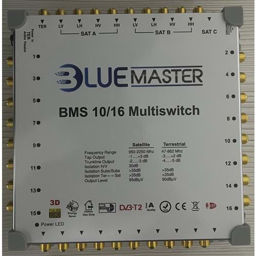 10/16 BLUEMASTER HİBRİT(HEM KASKATLI HEM SONLU) SANTRAL