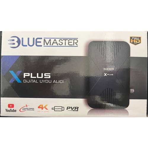 BLUEMASTER XPLUS FULLHD UYDU ALICISI NORMAL GÖZ X PLUS