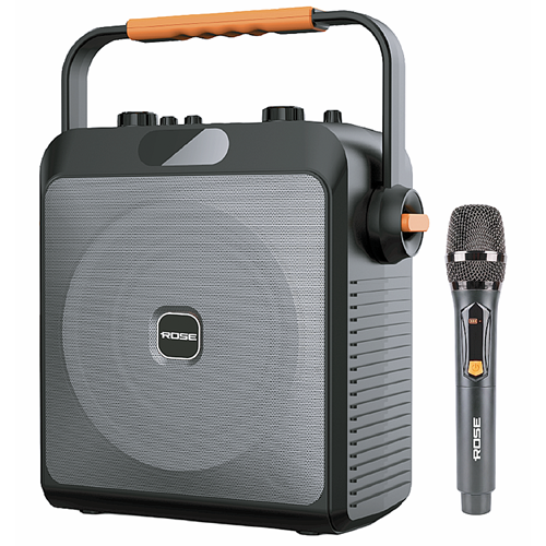 ROSE HP-503-E KABLOLU EL MİKROFONLU TAŞINABİLİR SES SİSTEMİ