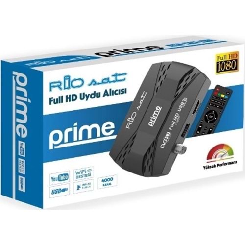 RİOSAT PRİME FULL HD UYDU ALICISI