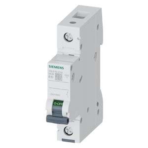 SİEMENS 5SL6110-6YA B10 10A 1P 230/400V 6KA TEKLİ SİGORTA