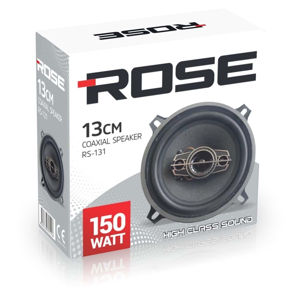 ROSE RS-131 13CM TWEETERLİ 150 WATT TEK HOPARLÖR