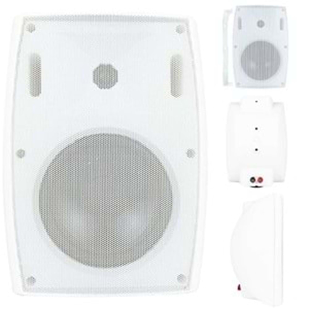 IRONSTAR IRH6TW 6''TRAFOLU 200WATT DUVAR TİPİ BEYAZ SÜTUN HOPARLÖR