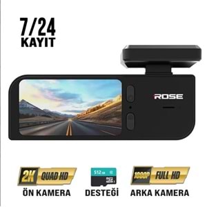 ROSE MR-76 2K ÖN KAMERA + 1K ARKA KAMERA 2 KAMERALI MR76