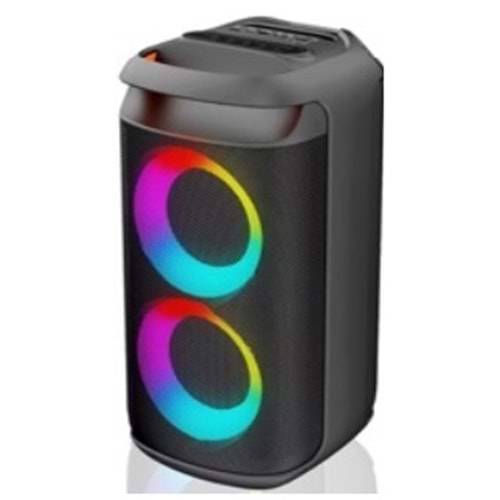 ROSE SP-413 TAŞINABİLİR PARTY BOX RGB LED USB MİCRO SD AUX BLUETOOTH HOPARLÖR JBK-4205