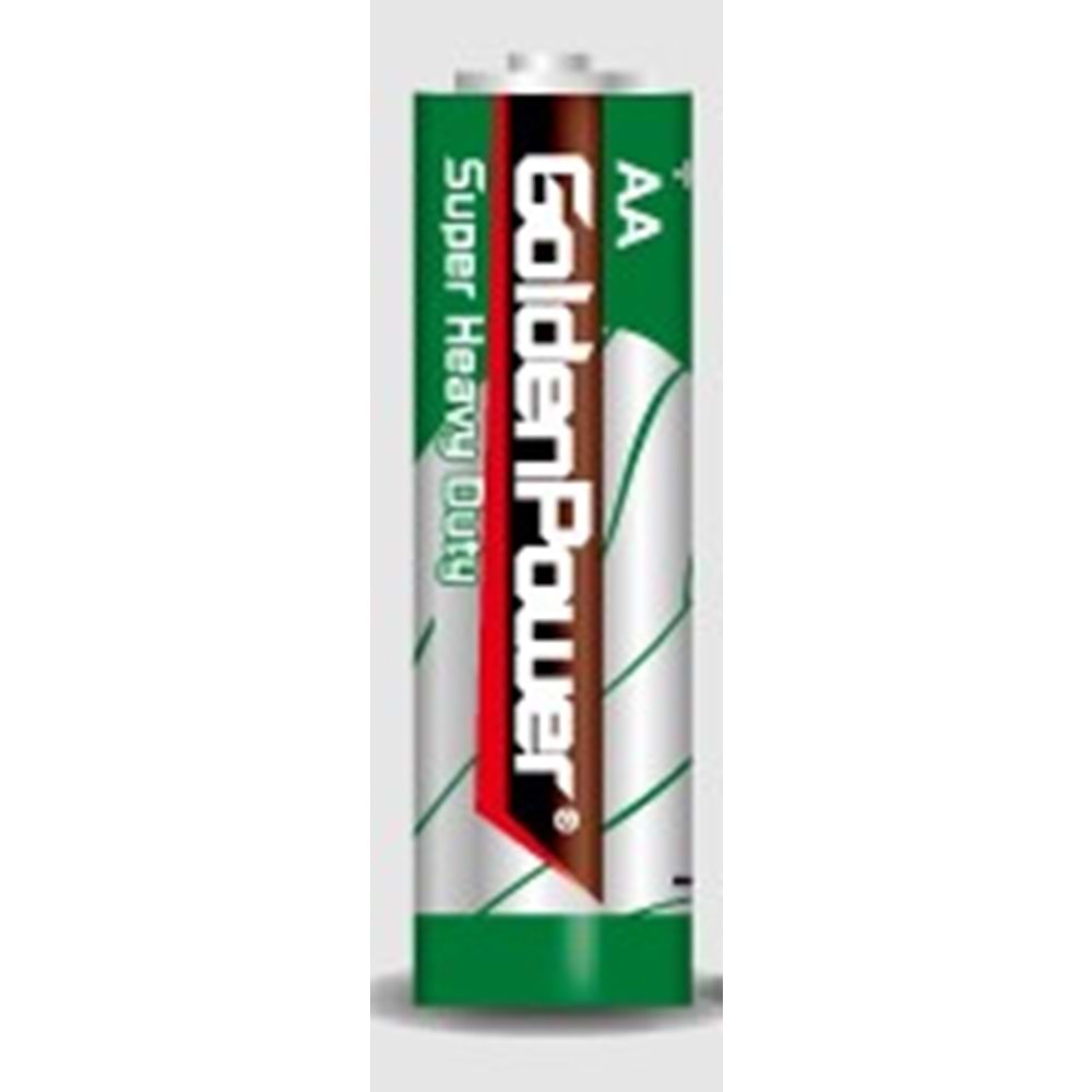 GOLDEN POWER BÜYÜK KALEM PİL AA (60LI PAKET)
