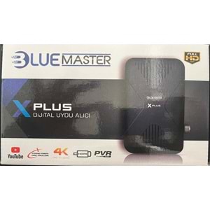 BLUEMASTER XPLUS FULLHD UYDU ALICISI NORMAL GÖZ X PLUS